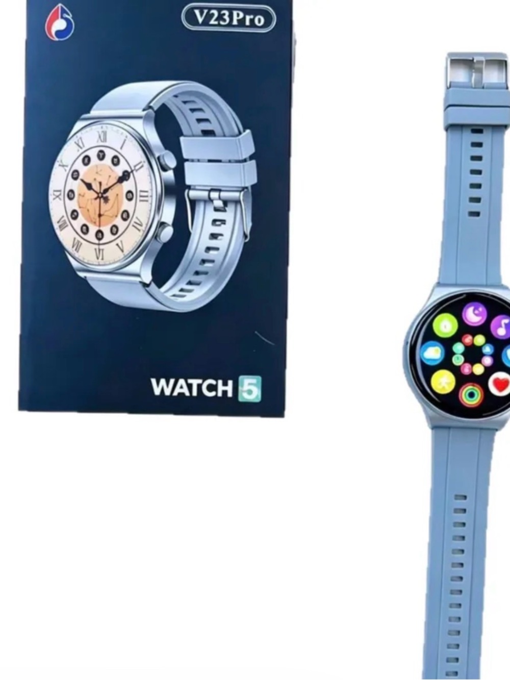 Watch 5 Smartwatch - Light Blue